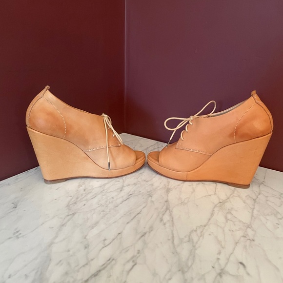 Rag & Bone Sahara Oxford Wedge Booties - Picture 3 of 6